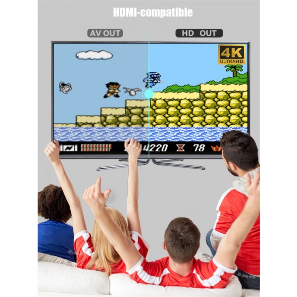 XS-5600 HD Video Game Console Built in 5600 Classic Games Android TV Box