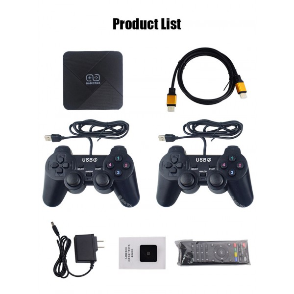 XS-5600 HD Video Game Console Built in 5600 Classic Games Android TV Box