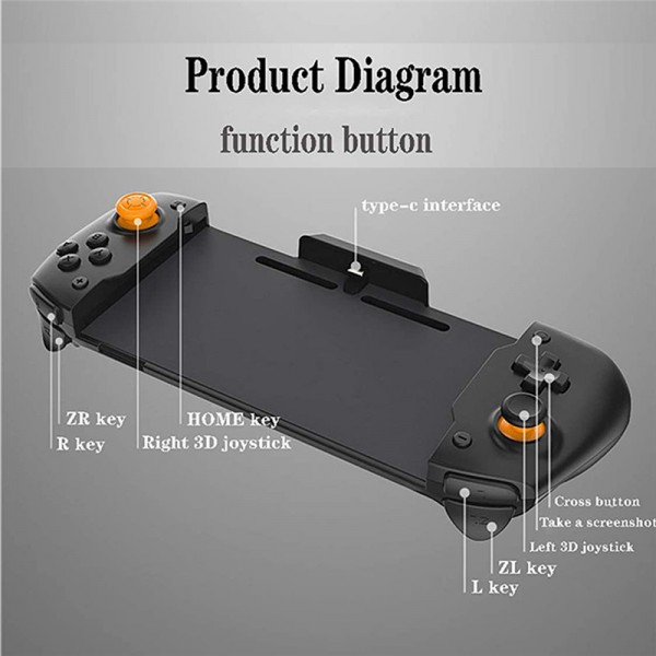 Handheld Gamepad Controller for Nintendo Switch