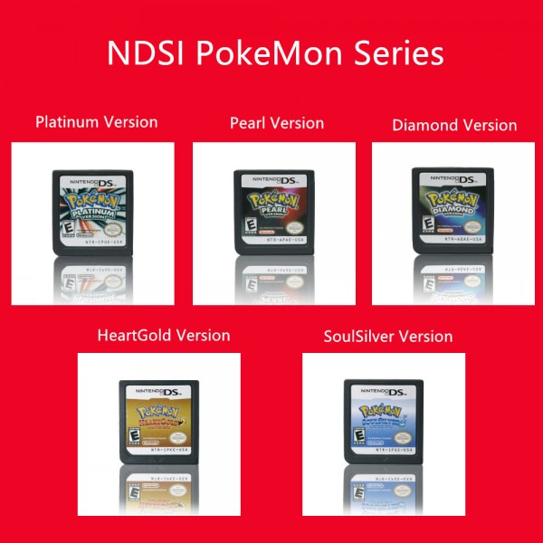Nintendo DS Pokemon Series Game Cartridge USA 