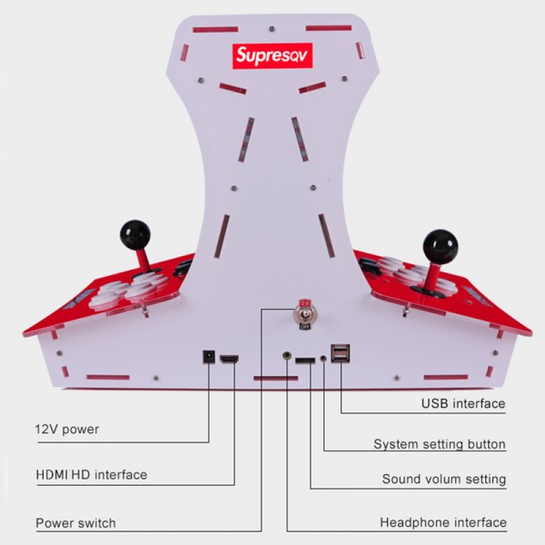 SupreSQV Pandora Box 9D Retro Arcade Game Machine