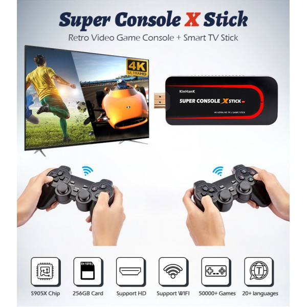 Super Console X Stick Retro Video TV Game Console