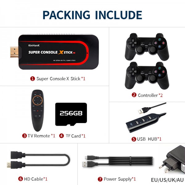 Super Console X Stick Retro Video TV Game Console