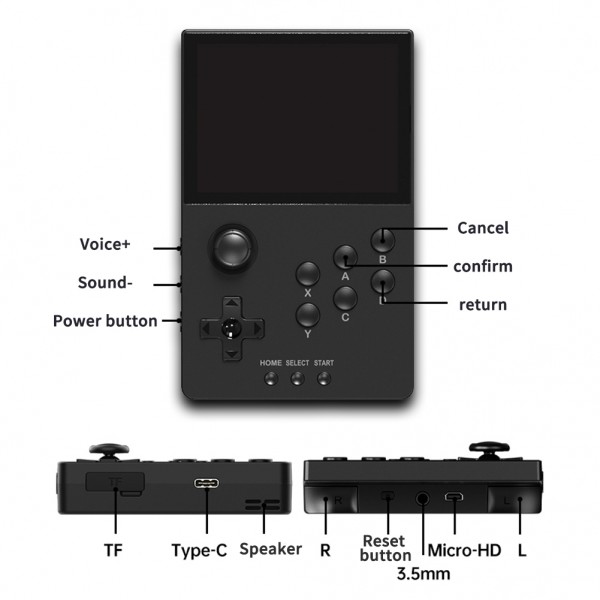 A20 Android Handheld Game Console