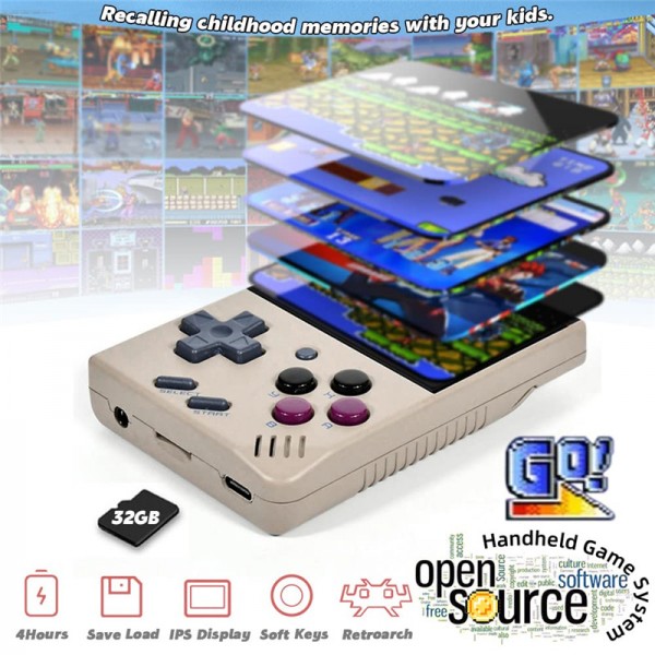 Miyoo Mini Plus Retro Handheld Game Console