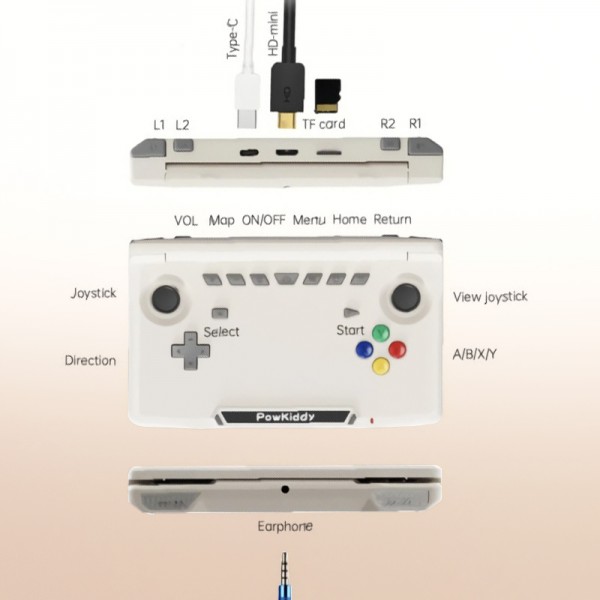 Powkiddy X18S Android Handheld Game Console