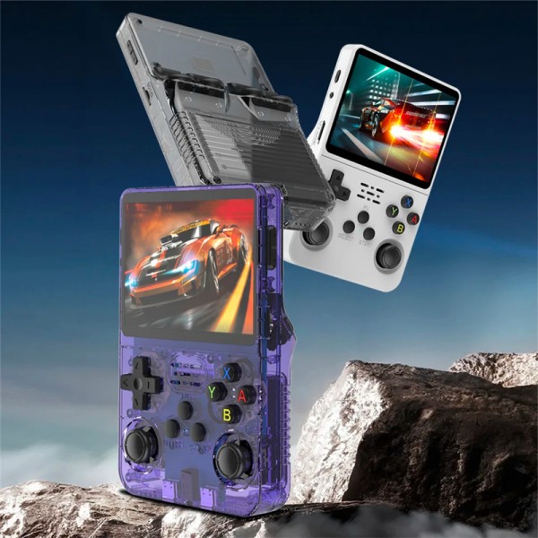 R36S Retro Handheld Video Game Console Linux System 3.5 Inch IPS Screen Portable Pocket Video Player