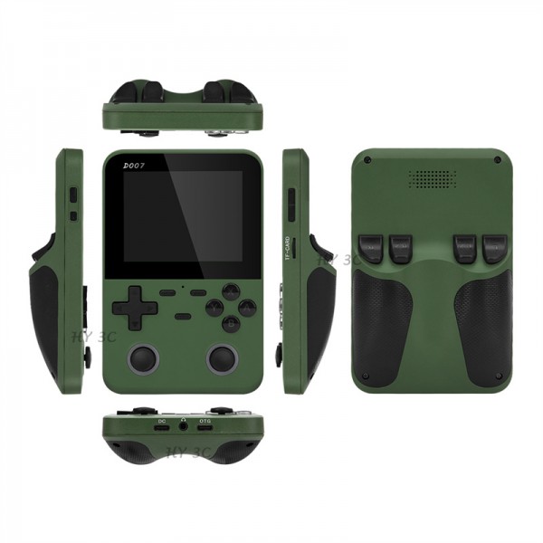 D007 Portable Retro Handheld Game Console With 3.5 Inch IPS Screen Bult-in More Than 10000 Classic Games
