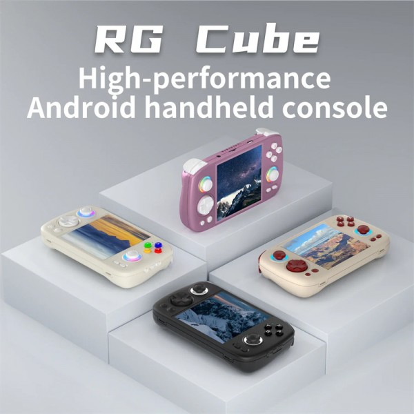Anbernic RG Cube Retro Handheld Game Console Video Player Bluetooth Wifi Android 13