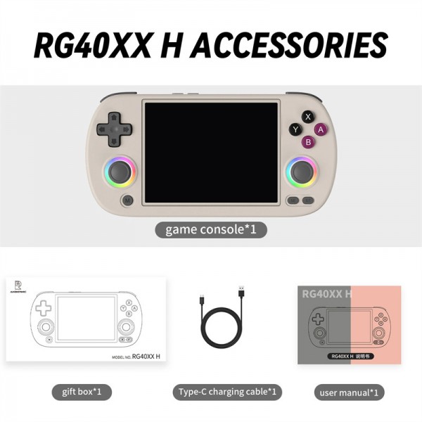 Anbernic RG40XX H Handheld Game Console