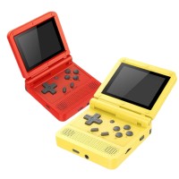 Powkiddy New V90 Portable Handheld Flip Mini Retro Game