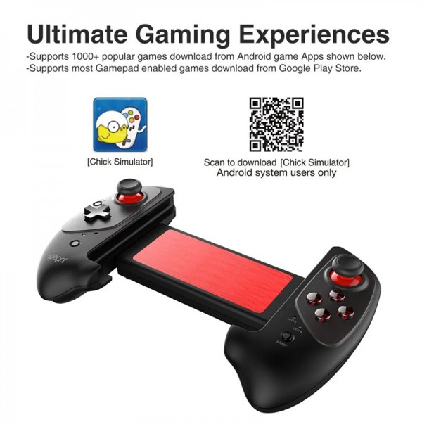 Ipega PG-9083S Game Controller Bluetooth Wireless Gamepad Controle Stretchable Joystick for iOS Android Phone Tablet TV Box PC