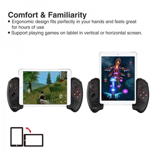 Ipega PG-9083S Game Controller Bluetooth Wireless Gamepad Controle Stretchable Joystick for iOS Android Phone Tablet TV Box PC