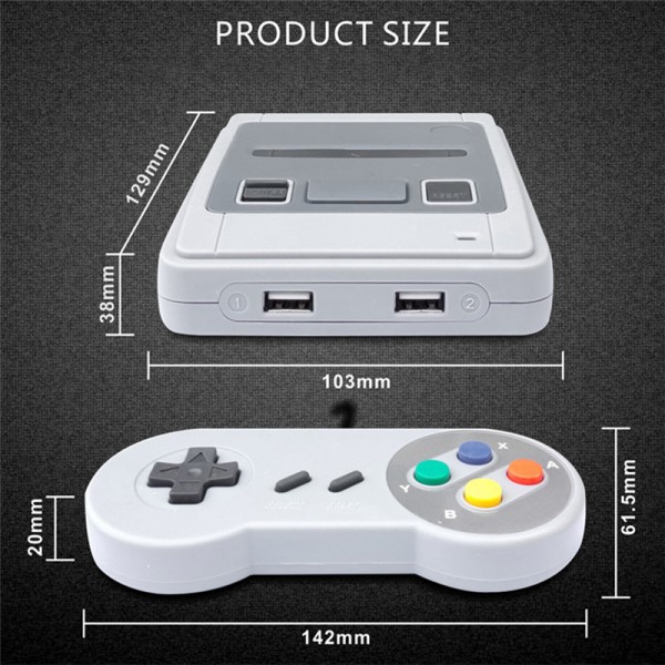 32 Bit Retro SFC Video Game Console Installed 1800 Games
