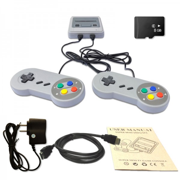 32 Bit Retro SFC Video Game Console Installed 1800 Games