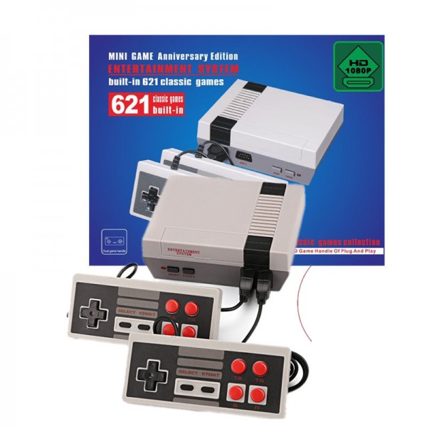 Mini Entertainment System Game Console Installed 621 Games