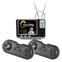 Vintage TV Style Game Console with 108 Retro Family Games