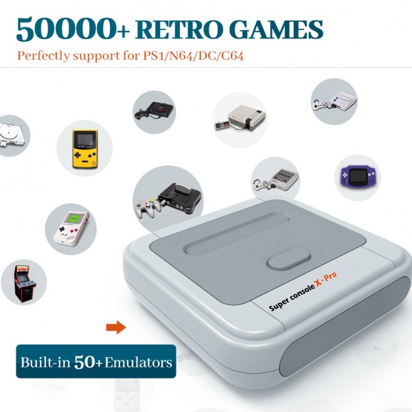 Super Console X Pro Video Game Console